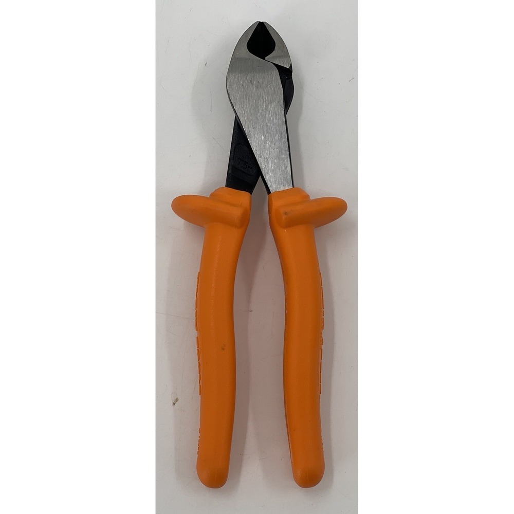 Klein Tools "D228-8-INS" Orange Insulated Diagonal Cutting‎ Pliers 8-1/4" L NWOP